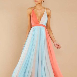 "Make It Magical" Maxi Dress in "Sweet Surprise" Red Dress Boutique - NWT Size M